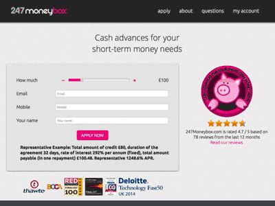247moneybox loans|More payday lenders go under .